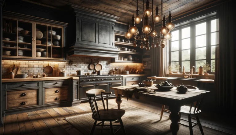 Dark Elegance in the Kitchen: Your Ultimate Guide to Moody Farmhouse style